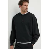 Boss Bombažen pulover moški, črna barva, 50514903