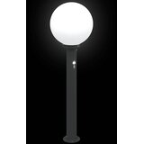  Stupić za zidne svjetiljke sa senzorom i utičnicom 3 kom 80 cm crne IP44 | shoptok.hr