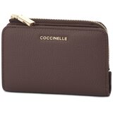 Coccinelle Denarnice R49 SOFT METAL Rdeča Cene
