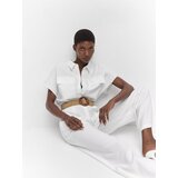 Mango Kombinezon 'Sahara' rjava / bela | Shoptok.si
