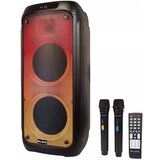 Blow_Electronics BLOW-ELECTRONICS prenosni aku. 7Ah FM USB karaoke zvočnik Bluetooth 300W 2x mikrofon LED RGB Infinity 30-393 | Shoptok.si