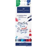 Marker OBOSTRANI AKVAREL 6BOJA LETTERING SEA GOLDFABER FABER CASTELL 164519 SORT. BLISTER Cijene