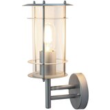 Elstead Lighting Elstead Zunanja stenska svetilka z 1 lučjo, srebrna, IP44, E27, (22099986) | Shoptok.si