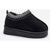 Boto Children's ankle snow boots on a platform insulated with fur black Vilabria | Eponuda.ba