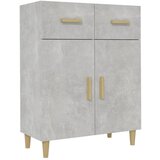 Maison Chic Komoda - Predalnik betonsko siva 69,5x34x89 cm konstruiran les, (21718385) Cene