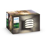 Philips Lucca wall lantern anthracite 1x9.5W 230/HUE Lucca bela ambiance stenska luč | Shoptok.si