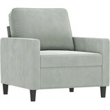 3-dijelni set sofa s jastucima svjetlosivi baršunasti | shoptok.hr