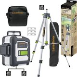 LASERLINER CompactPlane-Laser 3G Set 150 trodimenzionalni laser uklj. torba, uklj. stativ Raspon (maks.): 30 m | Eponuda.ba