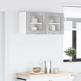 Viseći ormarić Riga 2 pcs Betonski sivi 40 x 31 x 40 cm | Eponuda.ba