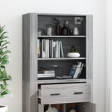  Visoka komoda siva sonome od konstruiranog drva | shoptok.hr