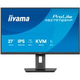 Iiyama 27" IPS-panel, 2560x1440, EyeComfort, 15cm Height Adj. Stand, USB-C Dock (LAN/96W PD/DP-OUT) 1ms, 350cd/m2, Speakers, USB-C, KVM, HDMI, DisplayPort, USB HUB (2x3.2+2xC) XB2797QSNP-B1 | Eponuda.com