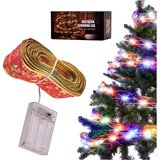 Ukrasna LED traka za Božićno drvce - 10m, 100 LED lampica, višebojna | shoptok.hr