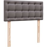  Krevet s oprugama i madracem sivi 100x200 cm od umjetne kože | shoptok.hr