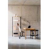 noo.ma Crni regal u dekoru hrasta 80x163x35 cm Teidi – | shoptok.hr
