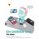  CD361 Uno GaN mrežni punjač 65W (2x USB-C + 1x USB-A) tirkizni | Eponuda.com