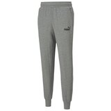 Puma muške hlače ESS Logo Pants TR cl Siv Cijene