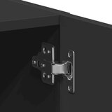 vidaXL Ormar za perilicu rublja crni 64x24x190 cm izrađeno drvo | shoptok.hr