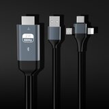 Kettz CIM-K020 Konvertor 3u1 Tip CLightingMikro na HDMI + BT 2K 60Hz 2m | ePonuda.com