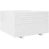  Vrtna sadilica bijela 80x80x49,5 cm od masivne borovine | Eponuda.ba