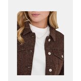 Only 15360070 ANLIE ANIMAL L S JACKET PNT 2 Smeđa | shoptok.hr