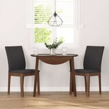 vidaXL Jedilni stoli z blazinami 2 kosa Brown Solid Wood Rubber | Shoptok.si