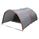  Tunelski šator s krovom Siva i narančasta 370 x 275 x 210 cm | Eponuda.com