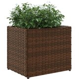  Vrtna sadilica smeđa 36 x 30 x 32 cm od poliratana | Eponuda.com