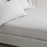 Bianca Siva plahta s gumom od pamučnog perkala 185x200 cm Cotton Percale – | shoptok.hr