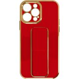AVIZAR Blešcece rdec silikonski podporni ovitek za iPhone 13 Pro Max z magnetno zložljivo zašciteno kamero na stojalu, (20715188) Cene