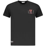 muška majica ice25mts02_neblack/ crna