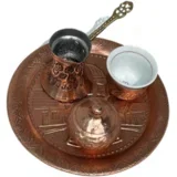 Bakreni set za kafu