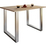 MID.YOU jedilna miza xona, hrast, srebrna | Shoptok.si