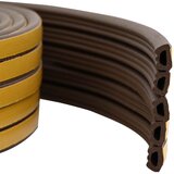  Samoljepiva brtvila za prozore Smeđa 10 x 6 mm 50 m EPDM pjena | shoptok.hr