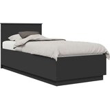 Okvir za krevet Crna 90 x 190 cm Konstruirano drvo - Crna 90 x 190 cm | shoptok.hr