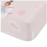Catherine Lansfield Ružičasta dječja plahta s gumom za bračni krevet 135x190 cm Dancing Fairies – | shoptok.hr