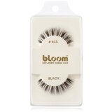 Bloom Natural lepilne trepalnice iz naravnih las No. 415 (Black) 1 cm | Shoptok.si