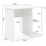 MID.YOU pisalna miza leseni material bela | Shoptok.si