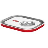 Hendi poklopac za gn spremnike sa silikonskim obodom, kitchen line, gn 1/2, 265x325mm | Eponuda.com
