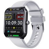 INF Smartwatch Black Silver Silicone Band – Body Temp, SpO2, Non-Invasive Blood Glucose, (5000263667) | Shoptok.si