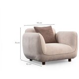 Atelier Del Sofa Fotelja Pavia, 115x90x75 cm, Krem | Eponuda.ba