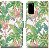 Cadorabo Ohišje, združljiv s Samsungom - Design Green Rainforest št. 8 - Zaščitni pokrov z magnetnim zapiranjem, funkcijo stojala in režo za kartico, (20592037) Cene