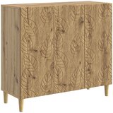 vidaXL Kreveta Hrast artisan 89 x 34 5 x 80 cm Konstruirano drvo - Hrast artisan | shoptok.hr