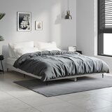 The Living Store Posteljni okvir siva sonoma 140x190 cm inženirski les - Posteljni Okvir, (21529923) | Shoptok.si