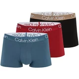 Calvin Klein Underwear Bokserice safirno plava / rubin crvena / crna / prljavo bijela
