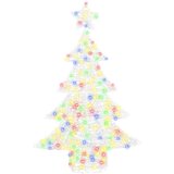  Božićno drvce s 100 LED svjetlima Šareni 120 cm Akril | Eponuda.com