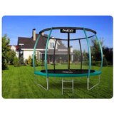 Neo-Sport profilirani vrtni trampolin 312 cm (10 ft) s unutarnjom mrežom, tirkizni | shoptok.hr
