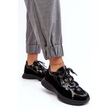 Zazoo Women's Leather Lacquered Sports Shoes | Shoptok.si