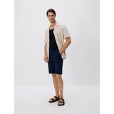 Reserved Regular chino kratke hlače - mornarsko plava | shoptok.hr