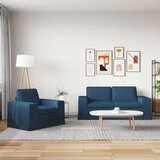 SOFA 2 pcs Plava Metal | shoptok.hr