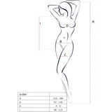 Passion BS064 - anđeoska krila, otvoreno mrežasto tijelo (crno) - SL | shoptok.hr